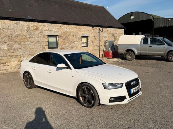 Audi A4 Saloon, Diesel, 2015, White