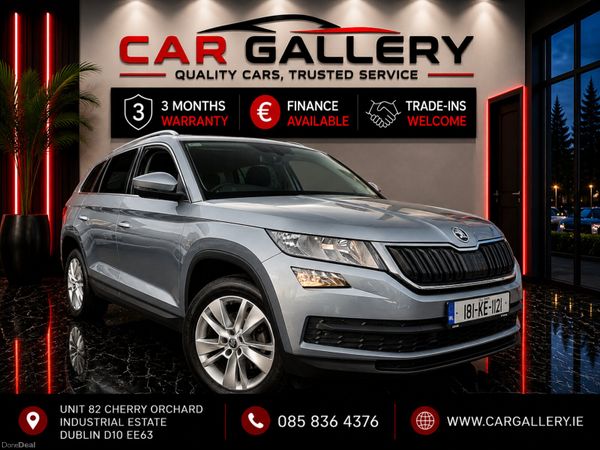 Skoda Kodiaq SUV, Diesel, 2018, Grey