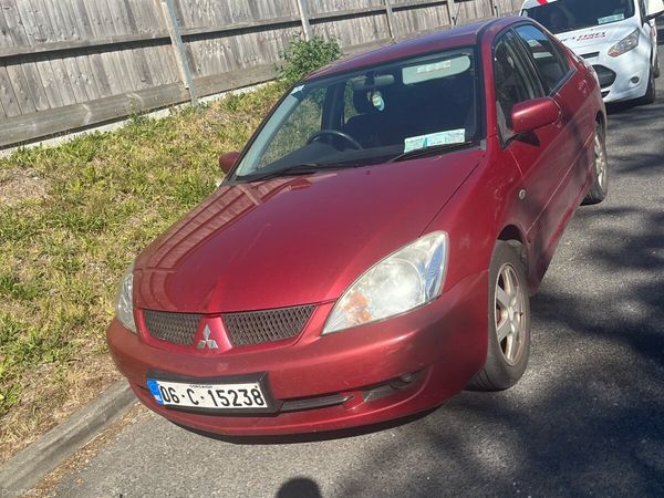 Mitsubishi Lancer Saloon, Petrol, 2006, Red