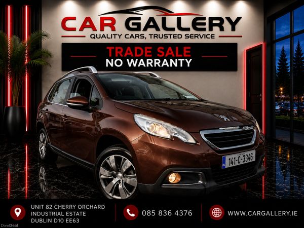 Peugeot 2008 Estate, Petrol, 2014, Brown