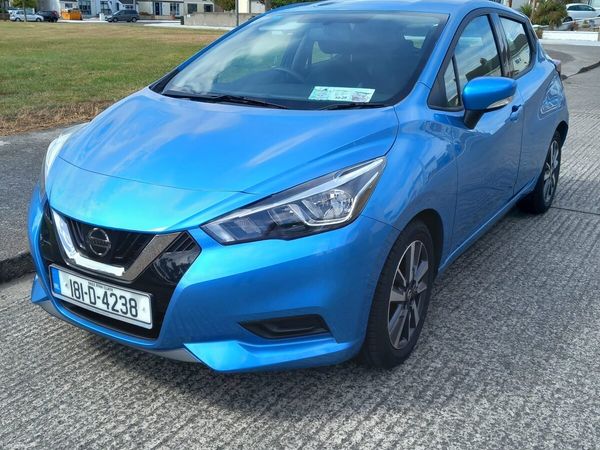 Nissan Micra Hatchback, Petrol, 2018, Blue