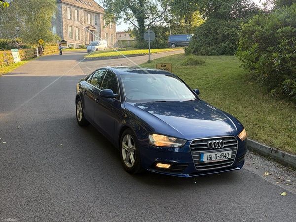 Audi A4 Saloon, Diesel, 2015, Blue