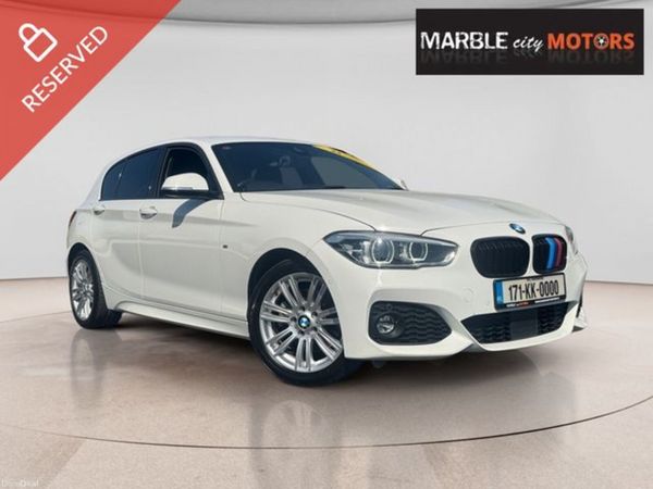 BMW 1-Series Hatchback, Diesel, 2017, White