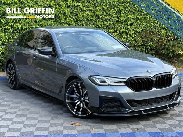 BMW 5-Series Saloon, Petrol Plug-in Hybrid, 2021, Grey