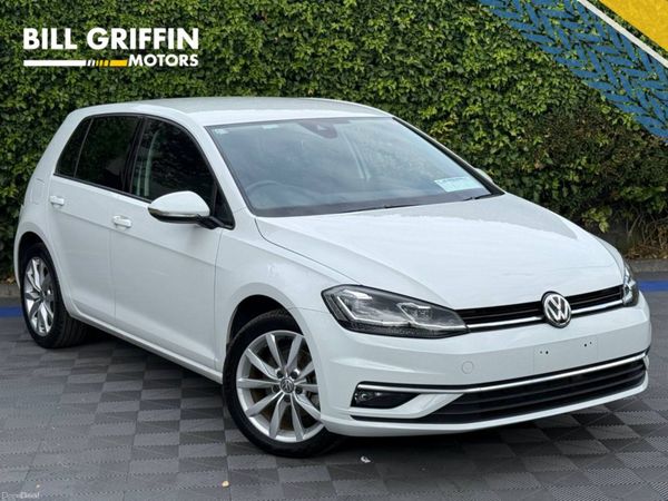 Volkswagen Golf Hatchback, Petrol, 2018, White