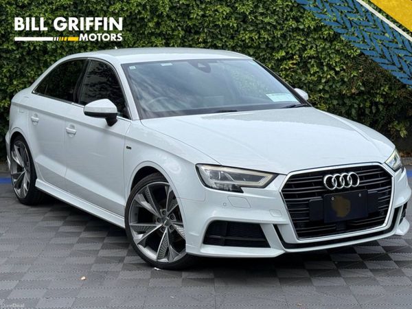 Audi A3 Saloon, Petrol, 2017, White