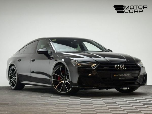 Audi A7 Saloon, Petrol Plug-in Hybrid, 2020, Black