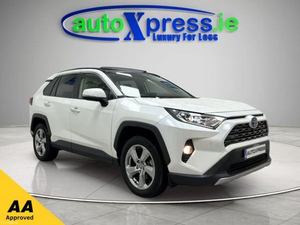Toyota RAV4 SUV, Petrol Hybrid, 2021, White