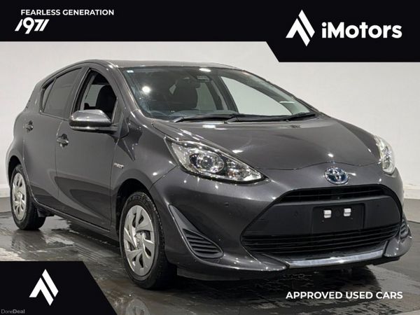 Toyota Aqua Hatchback, Petrol Hybrid, 2020, Grey