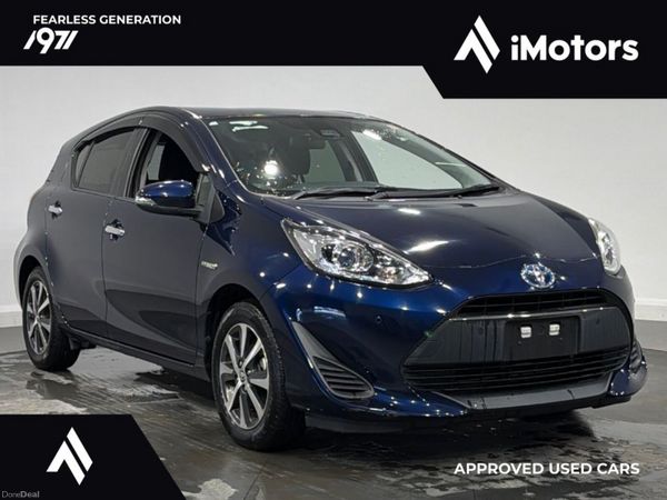 Toyota Aqua Hatchback, Petrol Hybrid, 2019, Blue