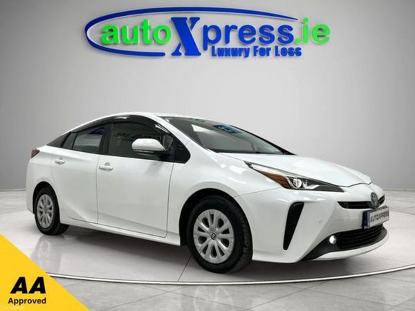Toyota Prius Hatchback, Petrol Hybrid, 2021, White