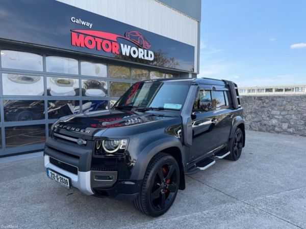 Land Rover Defender SUV, Petrol Plug-in Hybrid, 2021, Black