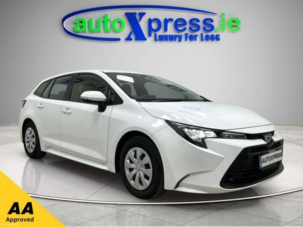 Toyota Corolla Estate, Petrol Hybrid, 2023, White