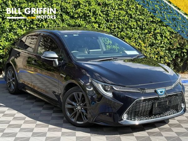 Toyota Corolla Saloon, Petrol Hybrid, 2019, Black