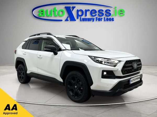 Toyota RAV4 SUV, Petrol Hybrid, 2023, White