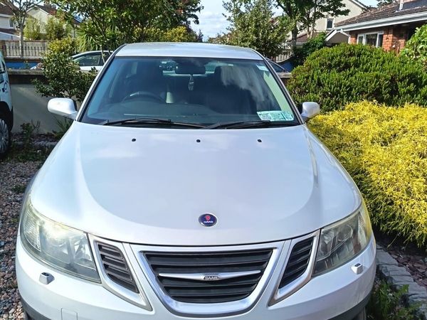 Saab 9-3 Saloon, Ethanol Petrol, 2008, Silver