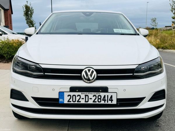 Volkswagen Polo Hatchback, Petrol, 2020, White