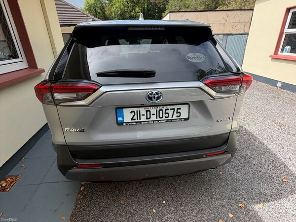 Toyota RAV4 SUV, Petrol Hybrid, 2021, Grey