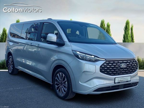 Ford Tourneo Custom MPV, Petrol Plug-in Hybrid, 2026, Silver