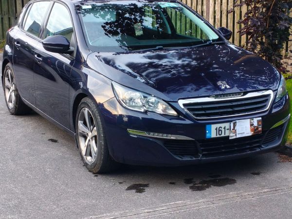 Peugeot 308 Hatchback, Diesel, 2016, Blue
