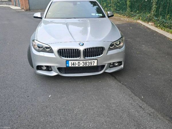 BMW 5-Series Saloon, Diesel, 2014, Silver