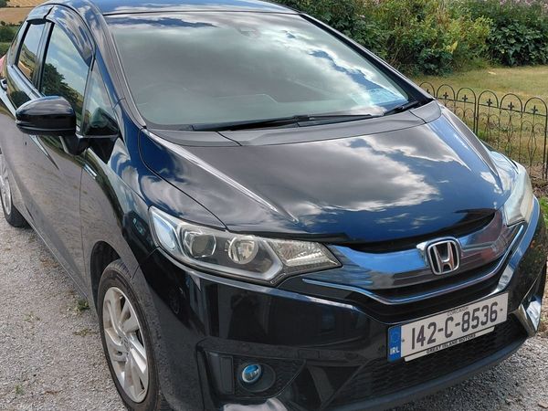 Honda Fit Hatchback, Petrol Hybrid, 2014, Black