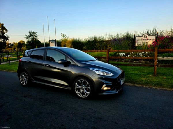 Ford Fiesta Hatchback, Petrol, 2018, Grey