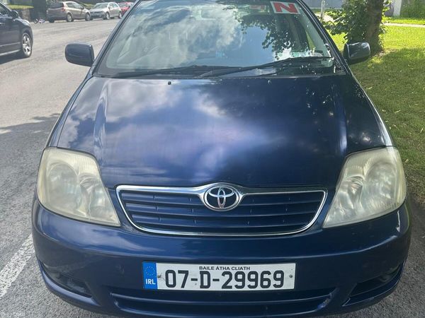Toyota Corolla Saloon, Diesel, 2007, Blue