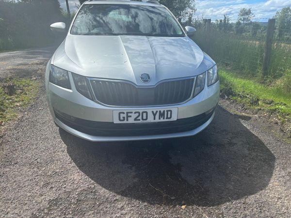 Skoda Octavia Estate, Diesel, 2020, Silver