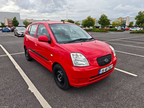 Kia Picanto Hatchback, Petrol, 2005, Red