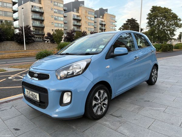 Kia Picanto Hatchback, Petrol, 2017, Blue