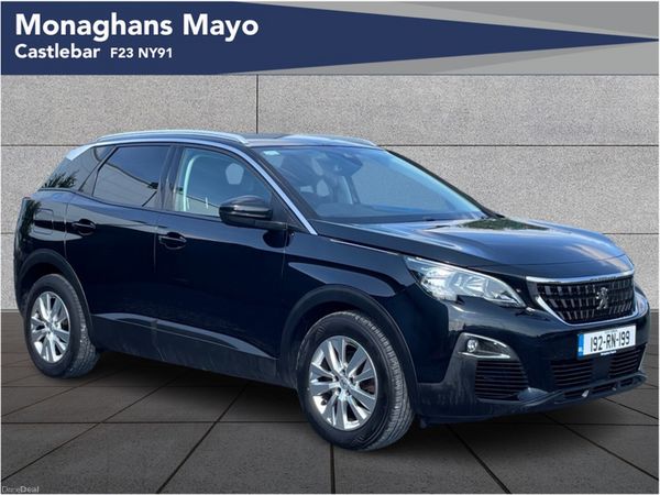 Peugeot 3008 MPV, Diesel, 2019, Black
