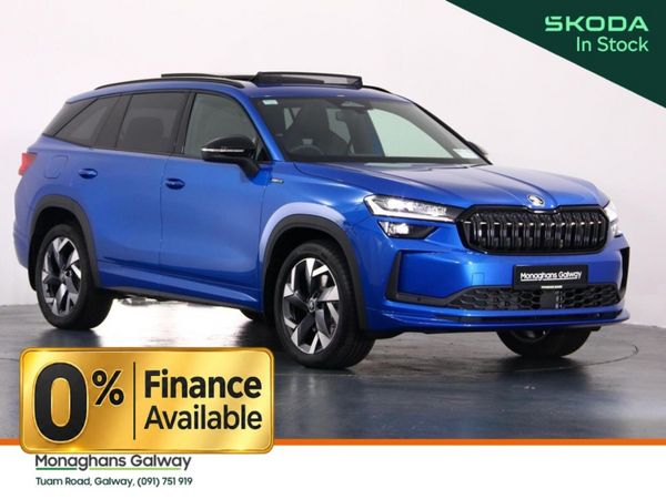 Skoda Kodiaq Estate, Petrol, 2026, Blue