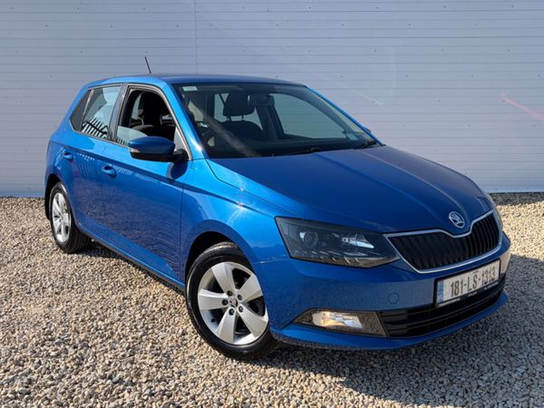 Skoda Fabia Hatchback, Petrol, 2018, Blue