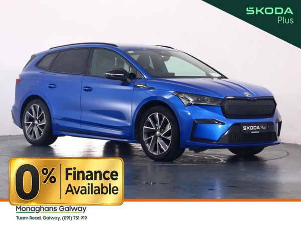 Skoda Enyaq SUV, Electric, 2023, Blue