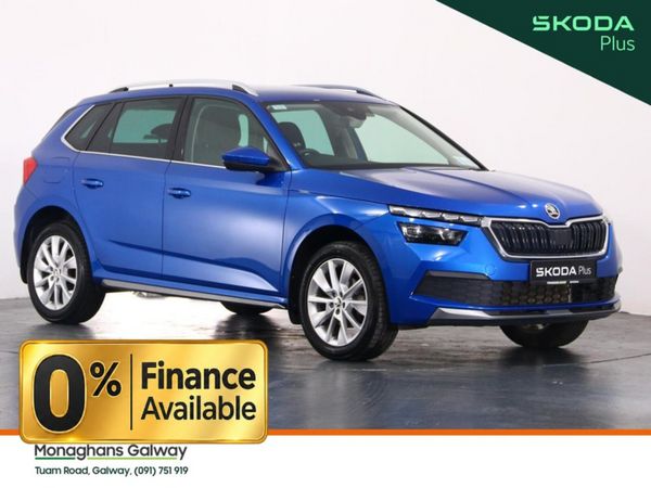 Skoda Kamiq Hatchback, Petrol, 2023, Blue