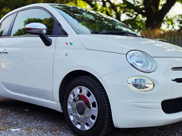 Fiat 500 Hatchback, Petrol, 2019, White