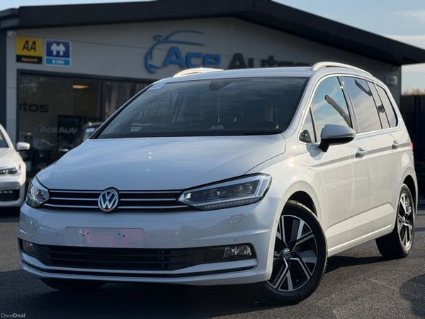 Volkswagen Touran MPV, Diesel, 2020, White