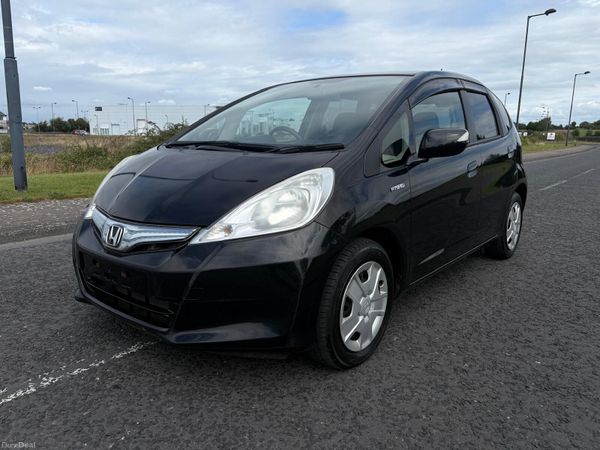 Honda Fit Hatchback, Petrol Hybrid, 2012, Black