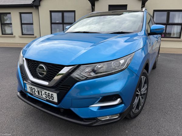 Nissan Qashqai MPV, Petrol, 2018, Blue