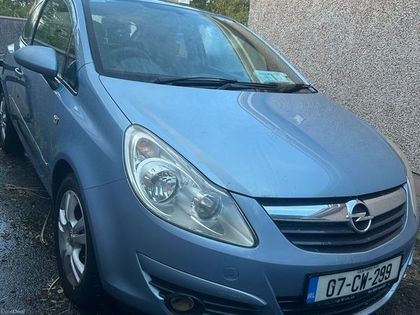 Opel Corsa Hatchback, Petrol, 2007, Blue
