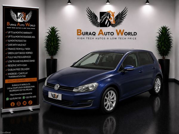 Volkswagen Golf Hatchback, Petrol, 2013, Blue