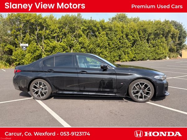 BMW 5-Series Saloon, Diesel, 2022, Black