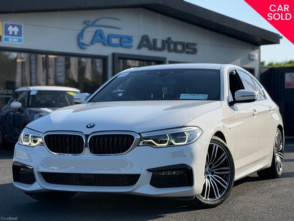 BMW 5-Series Saloon, Diesel, 2019, White