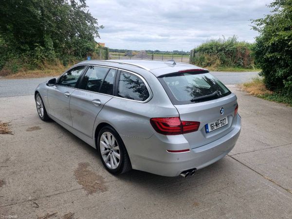 BMW 5-Series Estate, Diesel, 2016, Silver