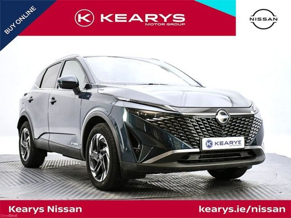 Nissan Qashqai SUV, Petrol Hybrid, 2025, Green