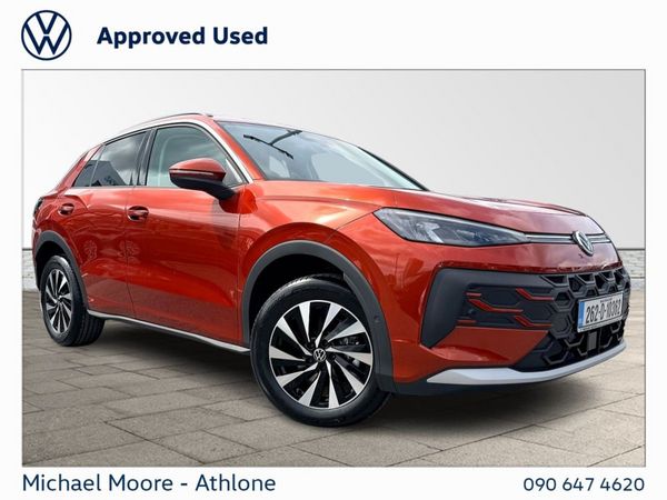 Volkswagen T-Roc SUV, Petrol, 2026, Red