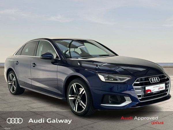 Audi A4 Saloon, Diesel, 2023, Blue