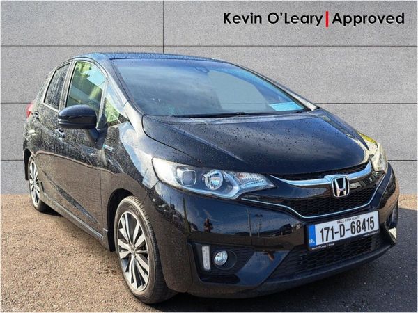 Honda Fit Hatchback, Petrol Hybrid, 2017, Black