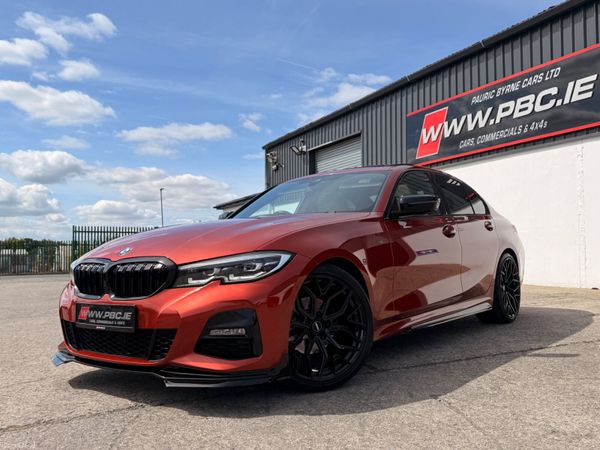 BMW 3-Series Saloon, Diesel Hybrid, 2022, Orange